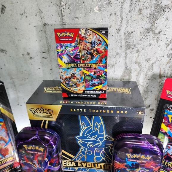 Pokemon TCG Mega Evolution Elite Trainer Box ETB + Booster Bundle + More Lot - Picture 5 of 6
